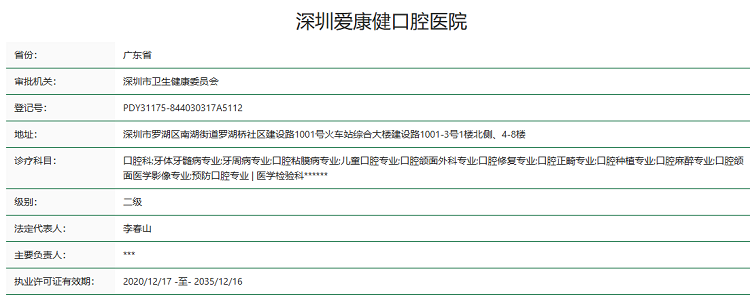 愛康健口腔醫院
